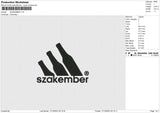 SZAKEMBER Embroidery File 6 size