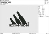 SZAKEMBER Embroidery File 6 size