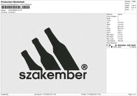 SZAKEMBER Embroidery File 6 size