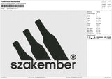 SZAKEMBER Embroidery File 6 size