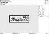 Sauzz Embroidery File 6 size