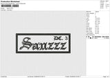 Sauzz Embroidery File 6 size