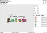 Sehora Embroidery File 6 size