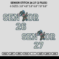 Senior Stitch 26 27 Embroidery 2 Files