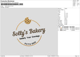 Bakery v2 Embroidery File 6 sizes