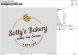 Bakery v2 Embroidery File 6 sizes