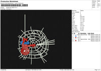 Spiderman Bebe Embroidery File 6 size