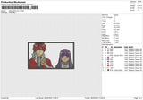 Stark AND Fern Embroidery File 6 size