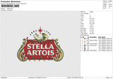 Stella Embroidery File 6 size