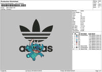 Stitch Sport 2512 Embroidery File 6 sizes