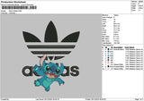 Stitch Sport 2512 Embroidery File 6 sizes