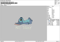 Stitch Text 0601 Embroidery File 6 sizes