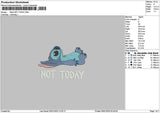 Stitch Text 0601 Embroidery File 6 sizes