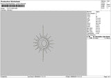 Tattoo Sign 01 Embroidery File 6 sizes