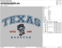 TEXAS HELLO KITTY