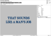 Soundstext Embroidery File 6 sizes