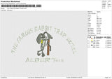 THE FAMOUS RABBIT Embroidery File 6 size