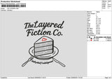 Cake Layered Embroidery File 6 sizes