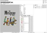 Mystery2208 Embroidery File 6 sizes