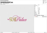 HE SLAY PALACE Embroidery File 4 size