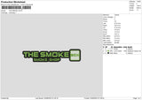 THE SMOKE Embroidery File 6 size