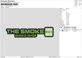 THE SMOKE Embroidery File 6 size