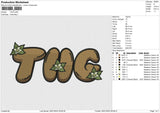 THG Embroidery File 6 size