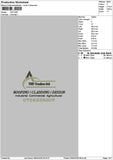 Thstext Embroidery File 6 sizes
