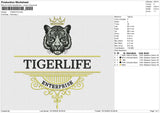 TIGERLIFE Embroidery File 6 sizes