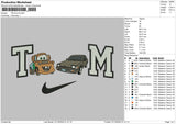 Tm Cars Embroidery File 6 sizes