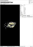 Moon3107 Embroidery File 6 size