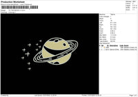 Moon3107 Embroidery File 6 size