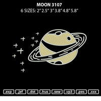 Moon3107 Embroidery File 6 size