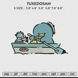 TUXEDOSAM Embroidery File 6 size