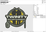 TWINITY Embroidery File 6 size