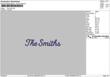 Smithstext Embroidery File 6 sizes