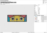 Tony Tony Chopper Eye Embroidery File 6 size