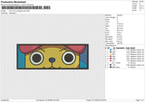 Tony Tony Chopper Eye Embroidery File 6 size