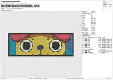 Tony Tony Chopper Eye Embroidery File 6 size