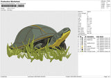 Turtle v3 Embroidery File 6 size