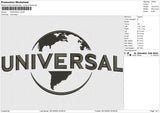 UNIVERSAL Embroidery File 6 size