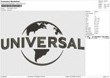 UNIVERSAL Embroidery File 6 size