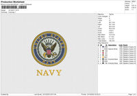 US NAVYEmbroidery File 6 size