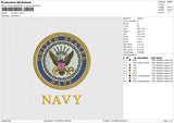 US NAVYEmbroidery File 6 size