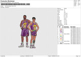 Utah Jazz player Embroidery File 6 size
