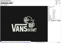 VANSotod Embroidery File 6 size