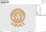 VERSACE 120525 Embroidery File 6 size