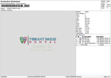 Smilestext Embroidery File 6 sizes
