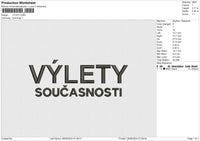 VYLETI Embroidery File 6 size