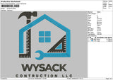 Wysactext Embroidery File 6 sizes